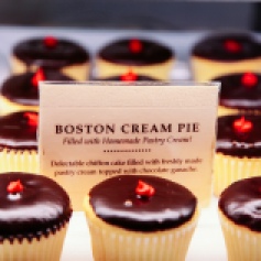 Boston Creme Cupcakes